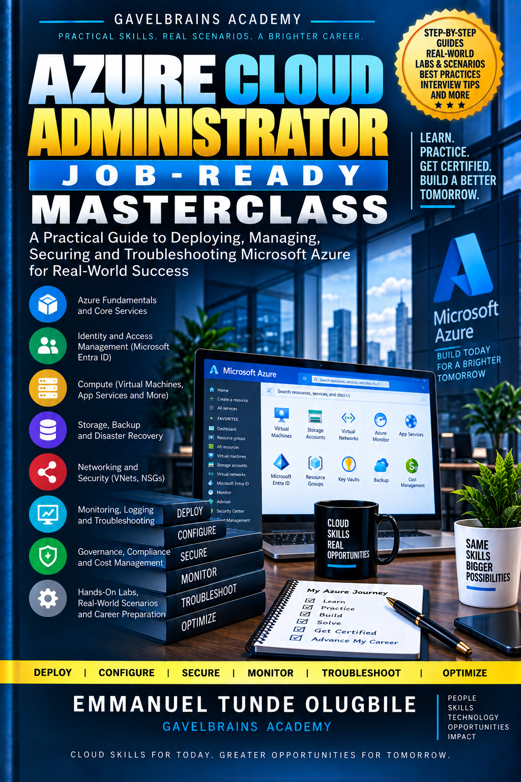 Azure Cloud Administrator Job Ready Masterclass cover